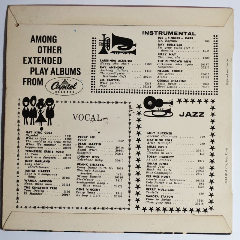 Dischi in vinile: EP: GENE VINCENT - Twist – Usato da Frenkendorf venduto da Yard-Sale-2000 1