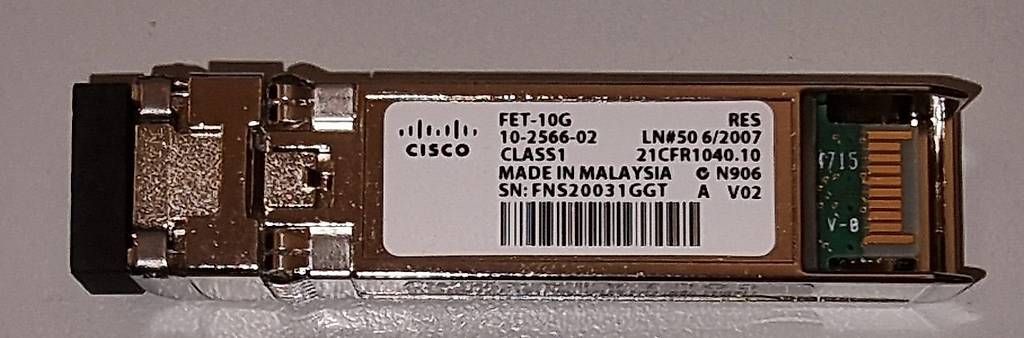 Unità & Adattatore: Cisco FET-10G - Fabric Extender Transceiver – Usato da Stadel venduto da phwert