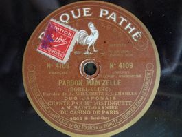 Disque 78 tours saphir de Mistinguett et Saint-Granier