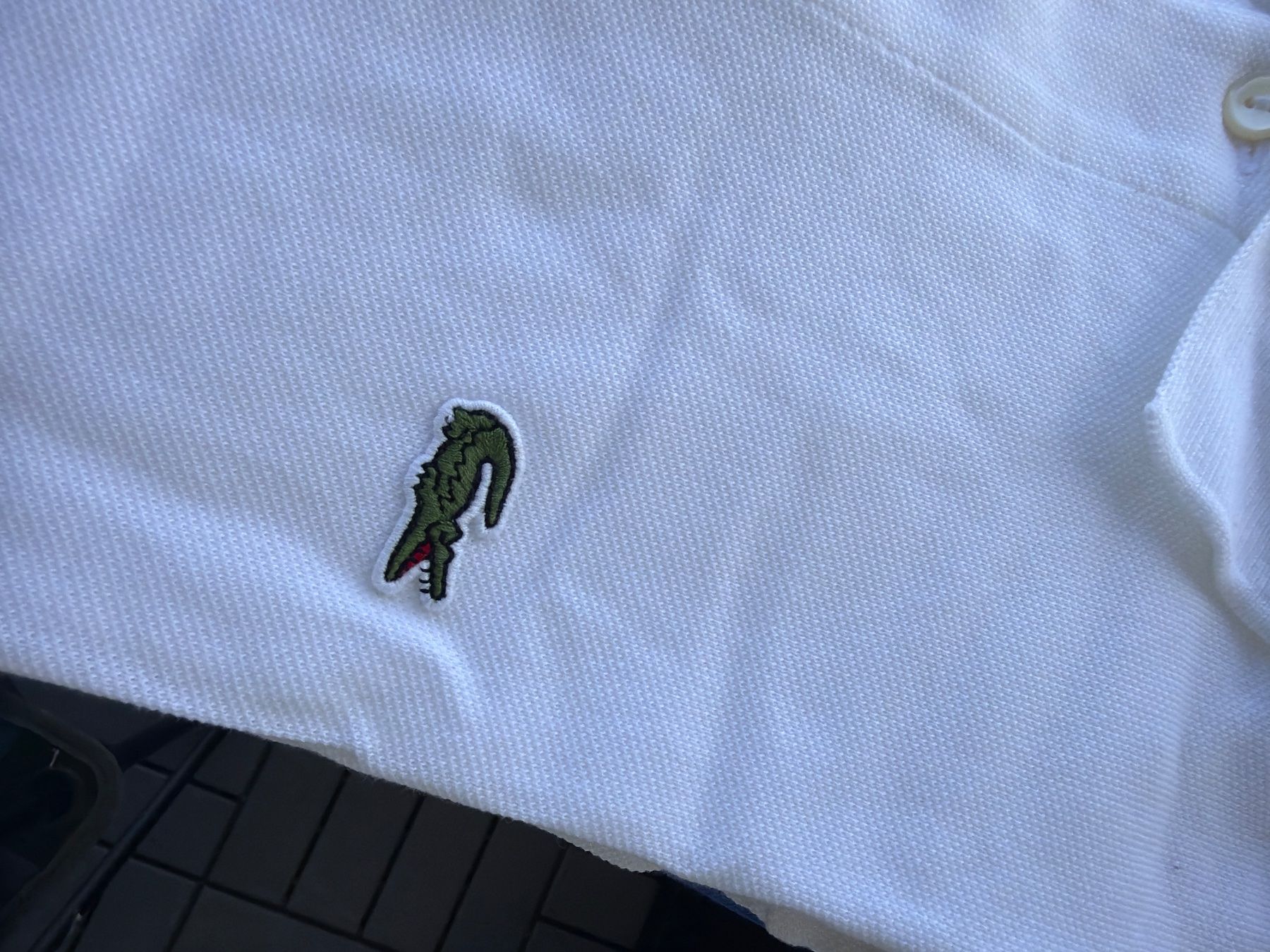 Lacoste Magliette Polo: Polo Lacoste Blanc - XL neuf – Nuovo (secondo la descrizione) da Hauterive NE venduto da Leo_o 3