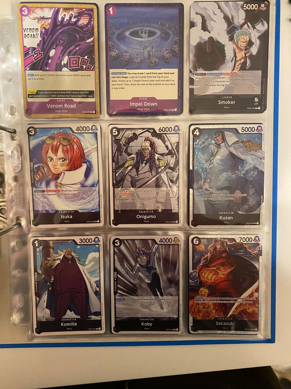 Bandai Carte collezionabili: One Piece TCG - Sammlung OP02 Komplett – Nuovo (secondo la descrizione) da Lyss venduto da DeaDiLuna 7