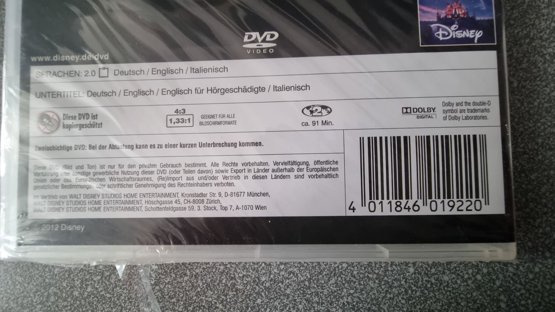 Tous les DVDs: DVD I-Man / Disney NEU – Neuf avec emballage d'origine à Oetwil am See par fineli2 1