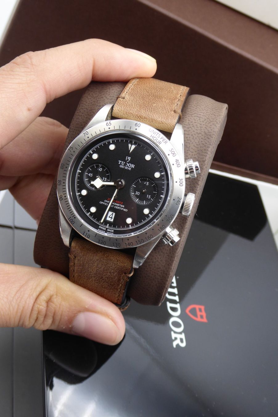 Tudor Orologi: Tudor Black Bay Chrono Heritage 79350 – Usato da Geneve venduto da adr_xk6n 6