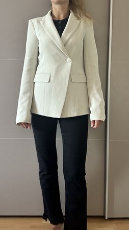 Blazer PATRIZIA PEPE beige taille 38 état neuf