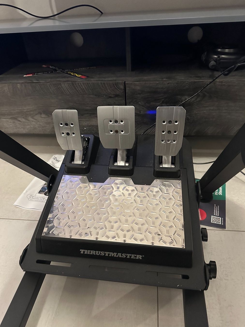 Giochi: Racing Simulator Thrustmaster - Full kit – Usato da Zug venduto da Uran 3