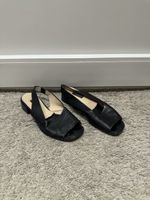 Elegante Globus Slingpumps Leder