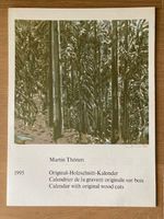 Holzschnitt Kalender 1995 von Martin Thönen