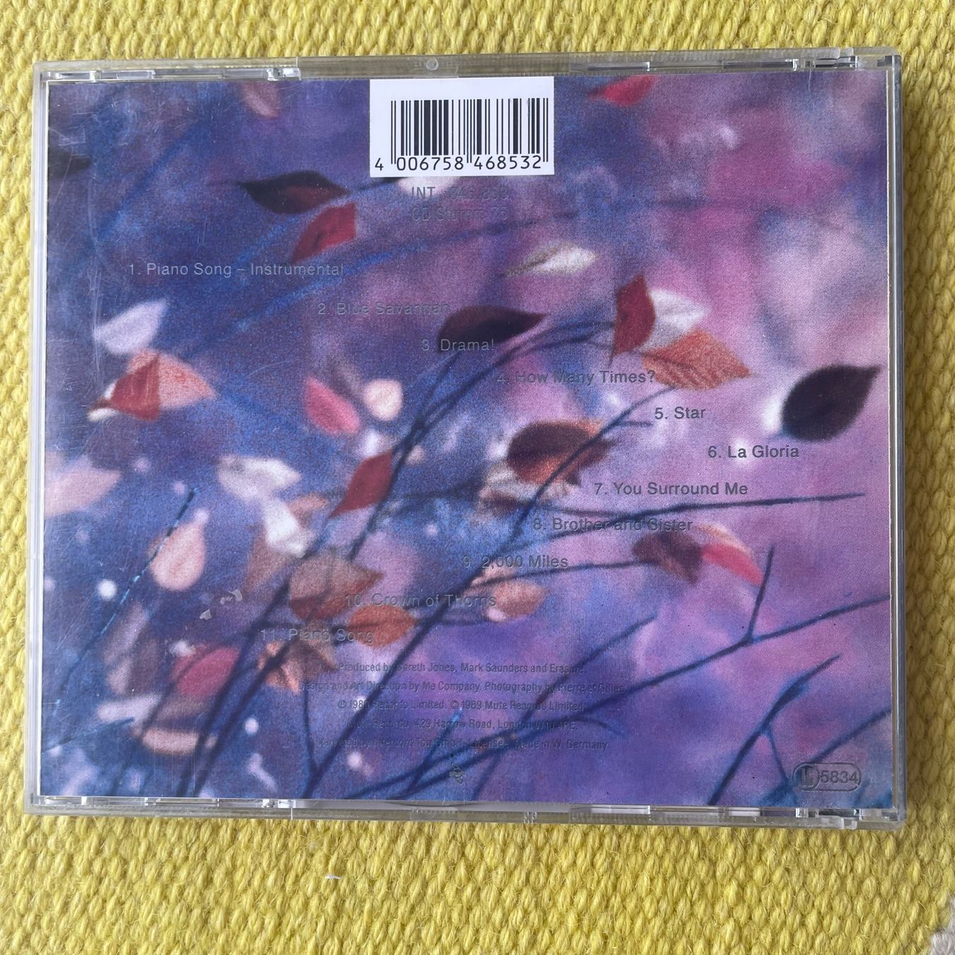 CDs: ERASURE-WILD! – D'occasion à Rorschacherberg par CD-Roli 1