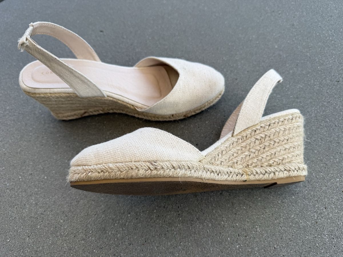Scarpe da donna: Leichte Sandalen mit Keilabsatz / Grösse 37 – Usato da Hergiswil NW venduto da Labello01 1