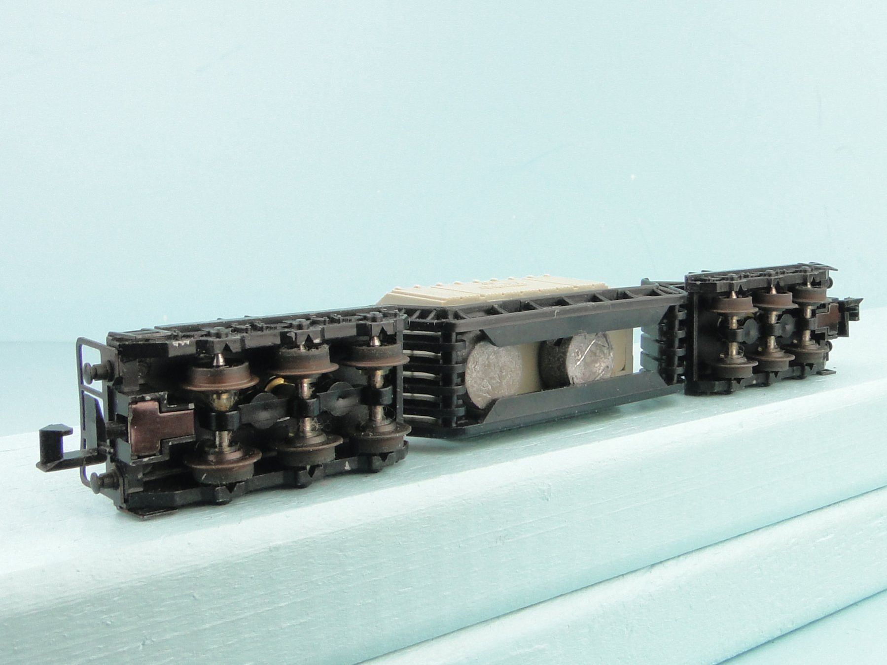 Trix Modelleisenbahnen: Minitrix Spur N Trafowagen der DB Siemens – Gebraucht aus Bülach von Albitrain 3