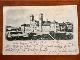 Postkarte Einsiedeln 1900 Litho  (P595)