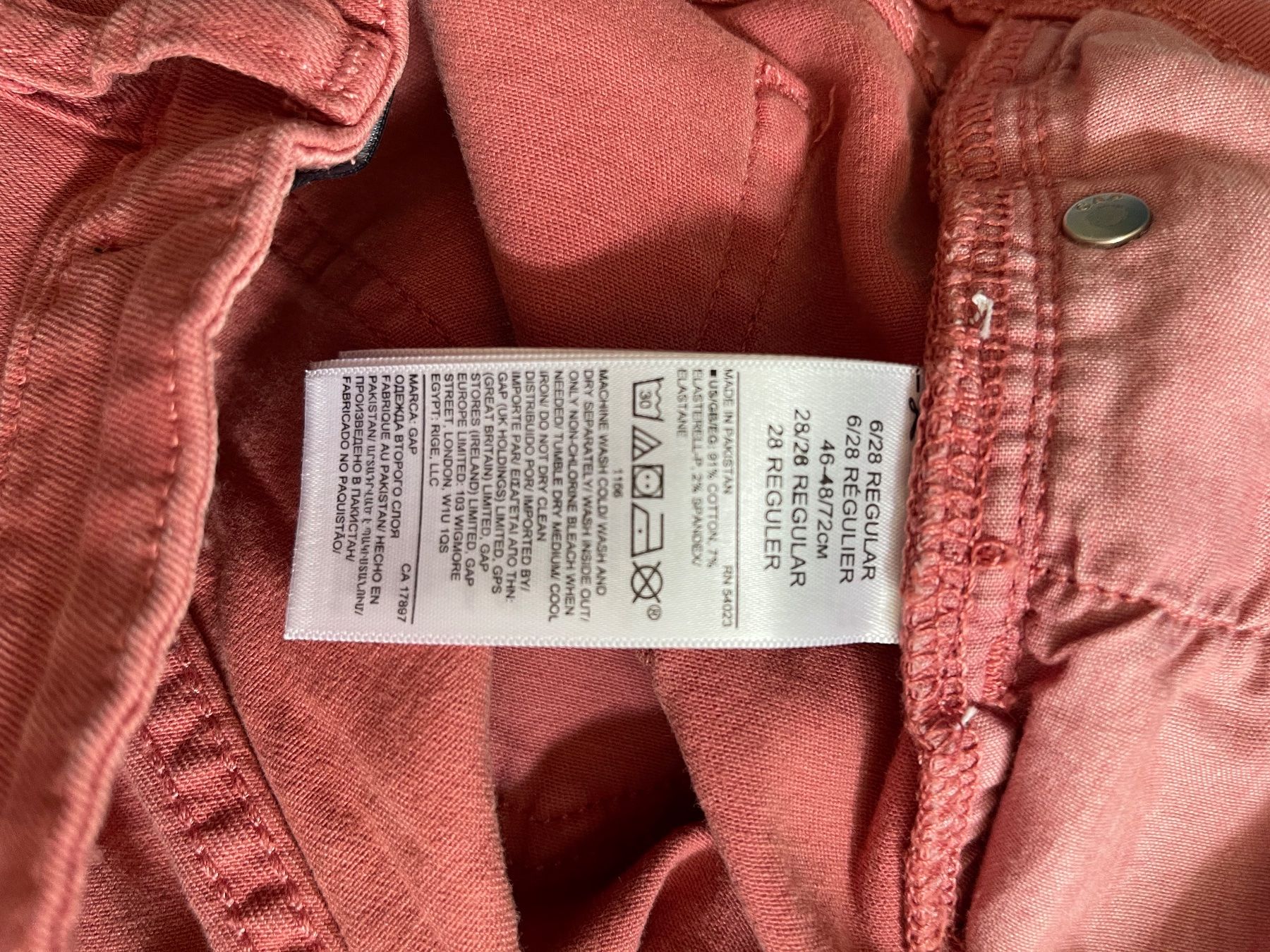 Gap Jeans: GAP Damenjeans Gr. 28 – Usato da Meggen venduto da tulipe21 4