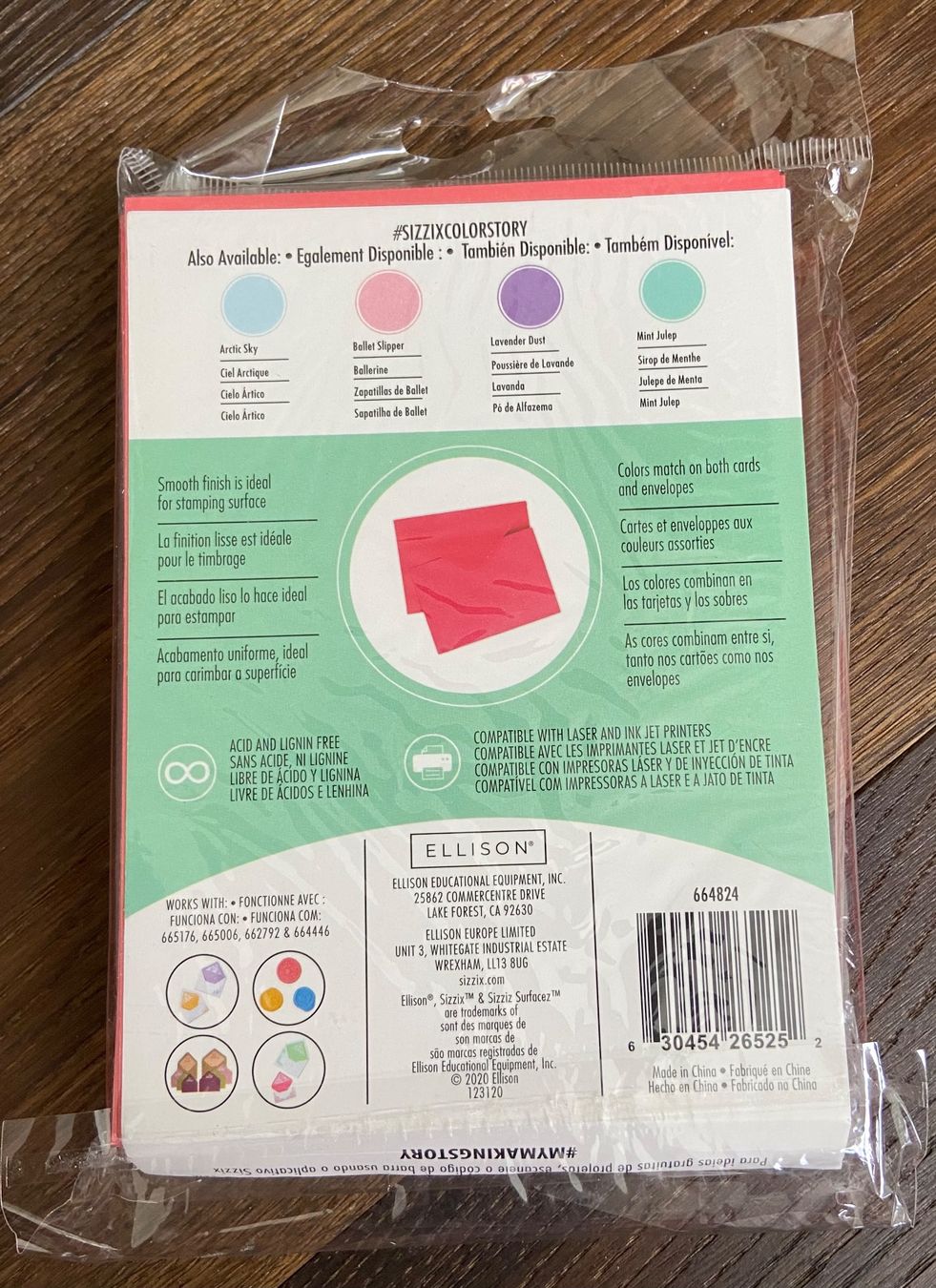 Sizzix Carta: Sizzix Karten und Couvert-Set – Nuovo e nell'imballaggio originale da Zürich venduto da Sunset69 2