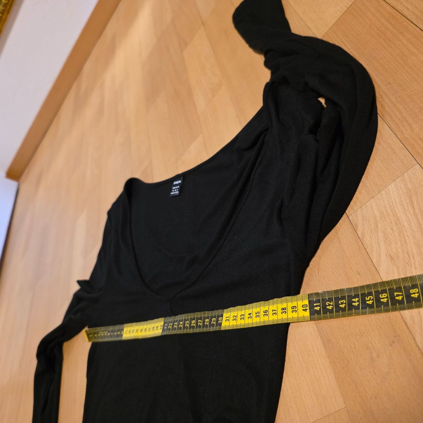 Shein Kleider: Schwarzes, elegantes Maxikleid mit Schlitz, Grösse M – Gebraucht aus Wald ZH von CapLux 9
