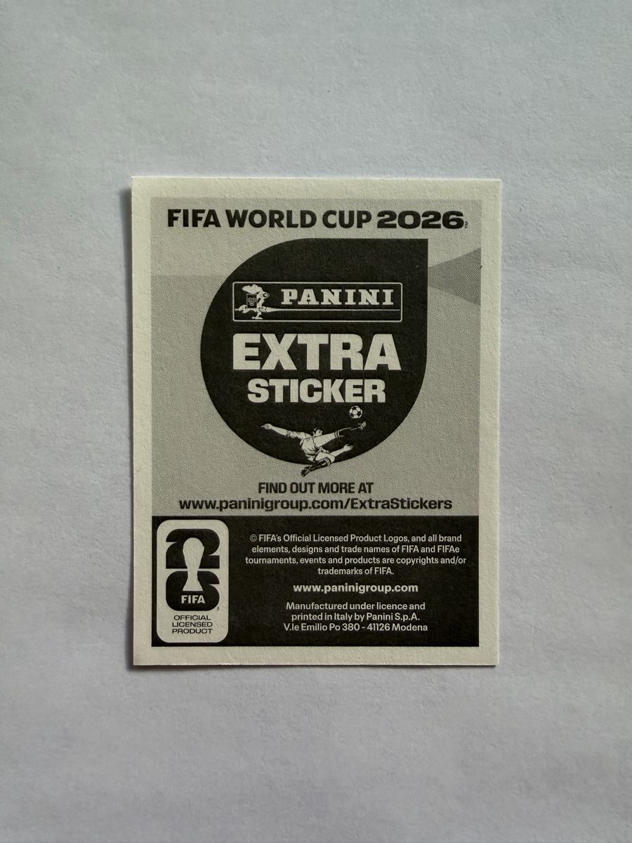 Panini Carte collezionabili: Extra Sticker Panini - CRISTIANO RONALDO – Nuovo e nell'imballaggio originale da Bassecourt venduto da Eagle1903 1
