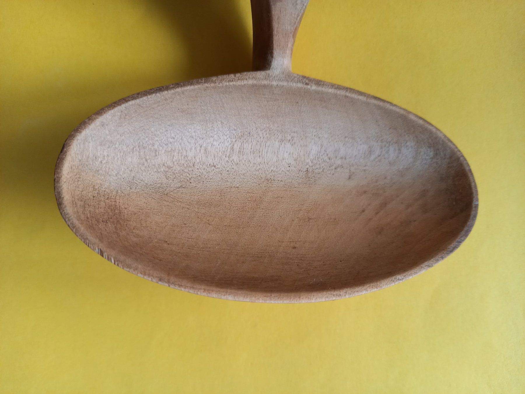 Cucchiai: Cuillère à crème ancienne en bois - Fleurs – Usato da Rossens FR venduto da Souris1 4