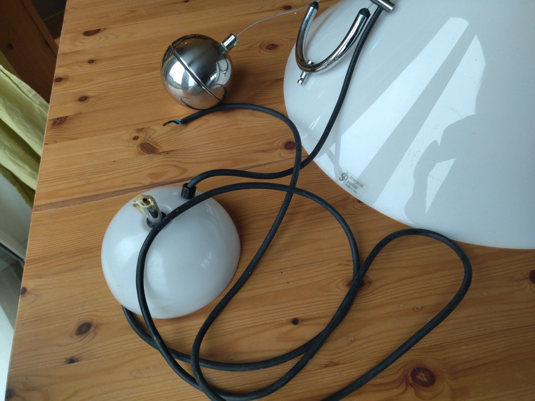 Lampade: Schöne Guzzini Flaschenzug-Pendellampe – Usato da Aathal - Seegräben venduto da anny44 1