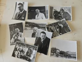 9 photos 1951 ecole technique Geneve dont André Chavannes