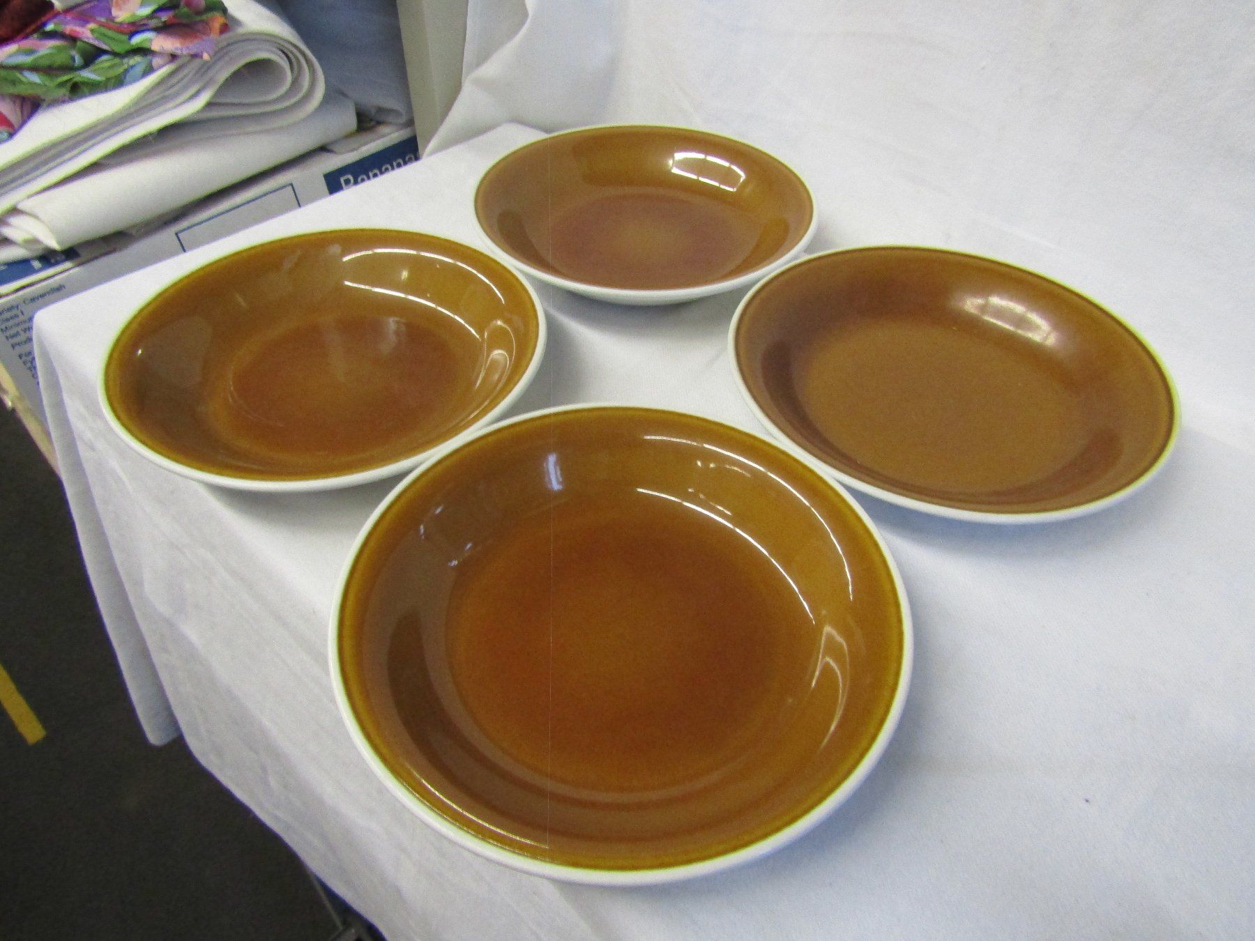 Rössler Piatti: 4 stk originale Rössler Speiseteller – Usato da Wädenswil venduto da verebe 1