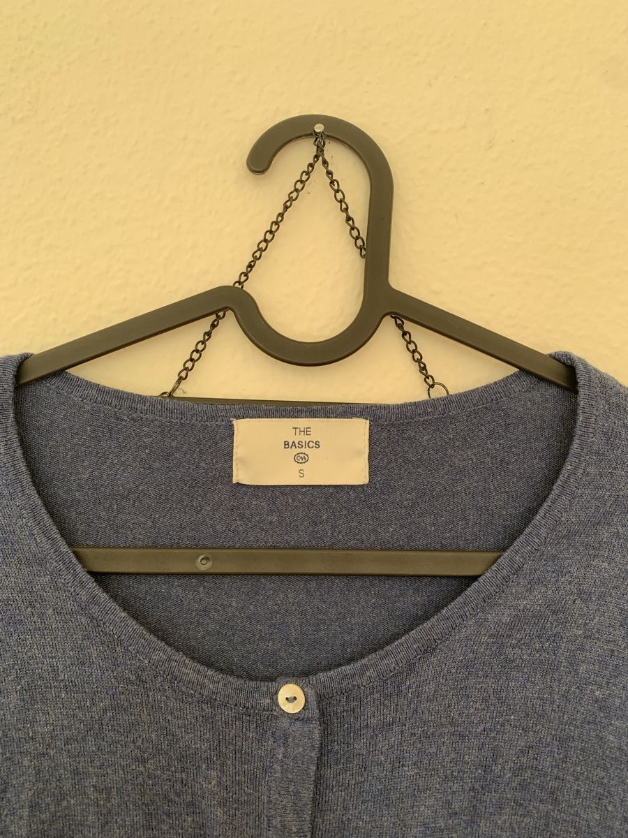 C&A Giacche: Blaue Strickjacke THE BASICS Gr. S – Usato da Zürich venduto da cla_qxx8 1