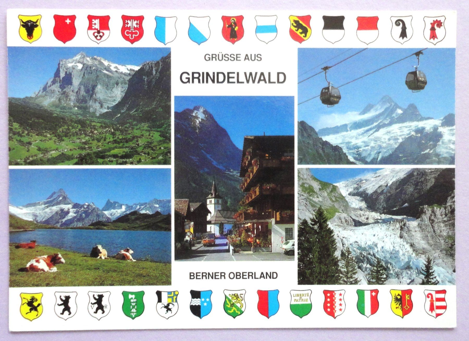 Cartoline postali: Grindelwald - Berner Oberland – Usato da Fétigny venduto da Billy2miny