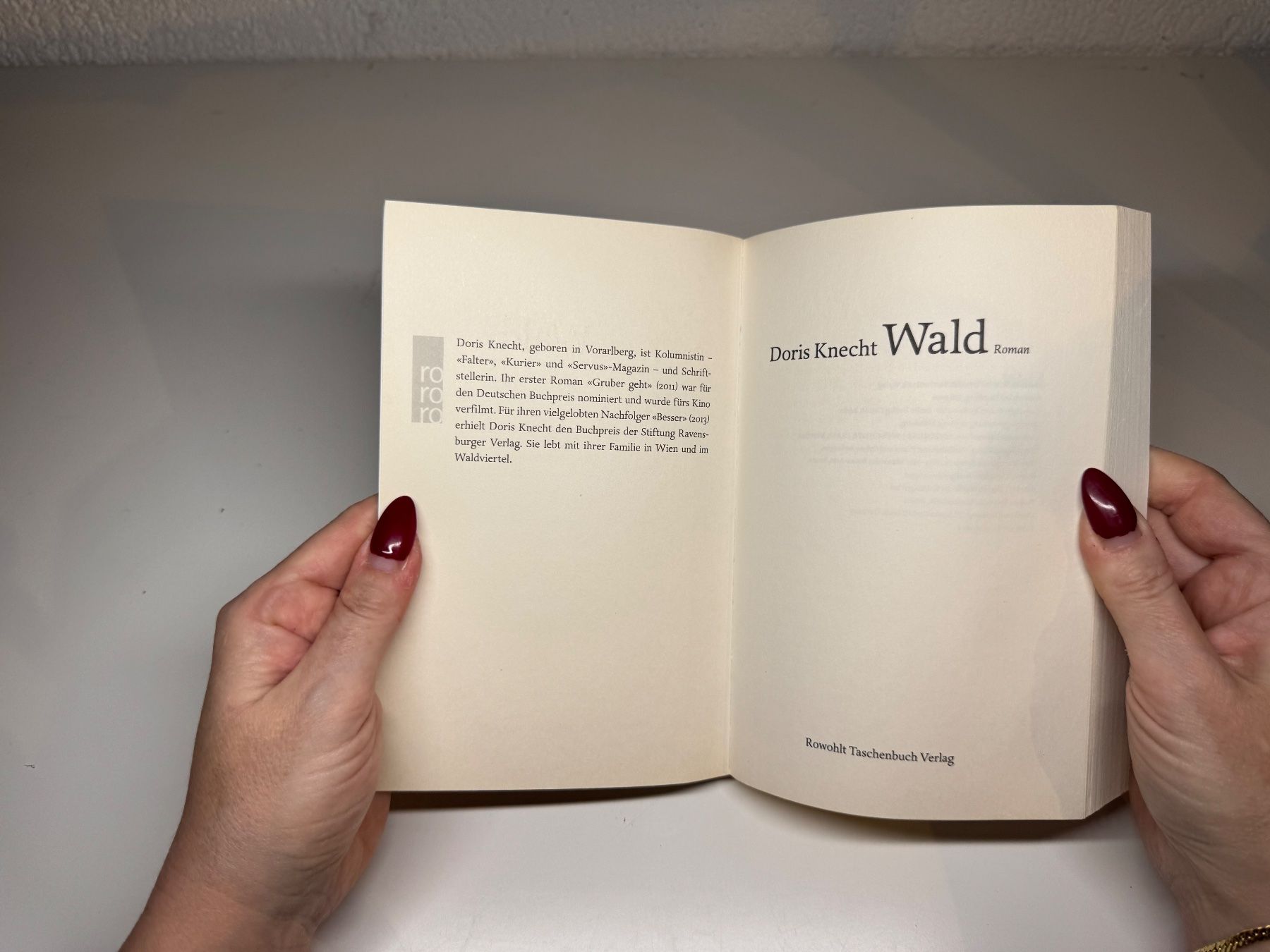Libri: ROMAN: Doris Knecht, Wald – Usato da Grosswangen venduto da Deutsche_Romane 2