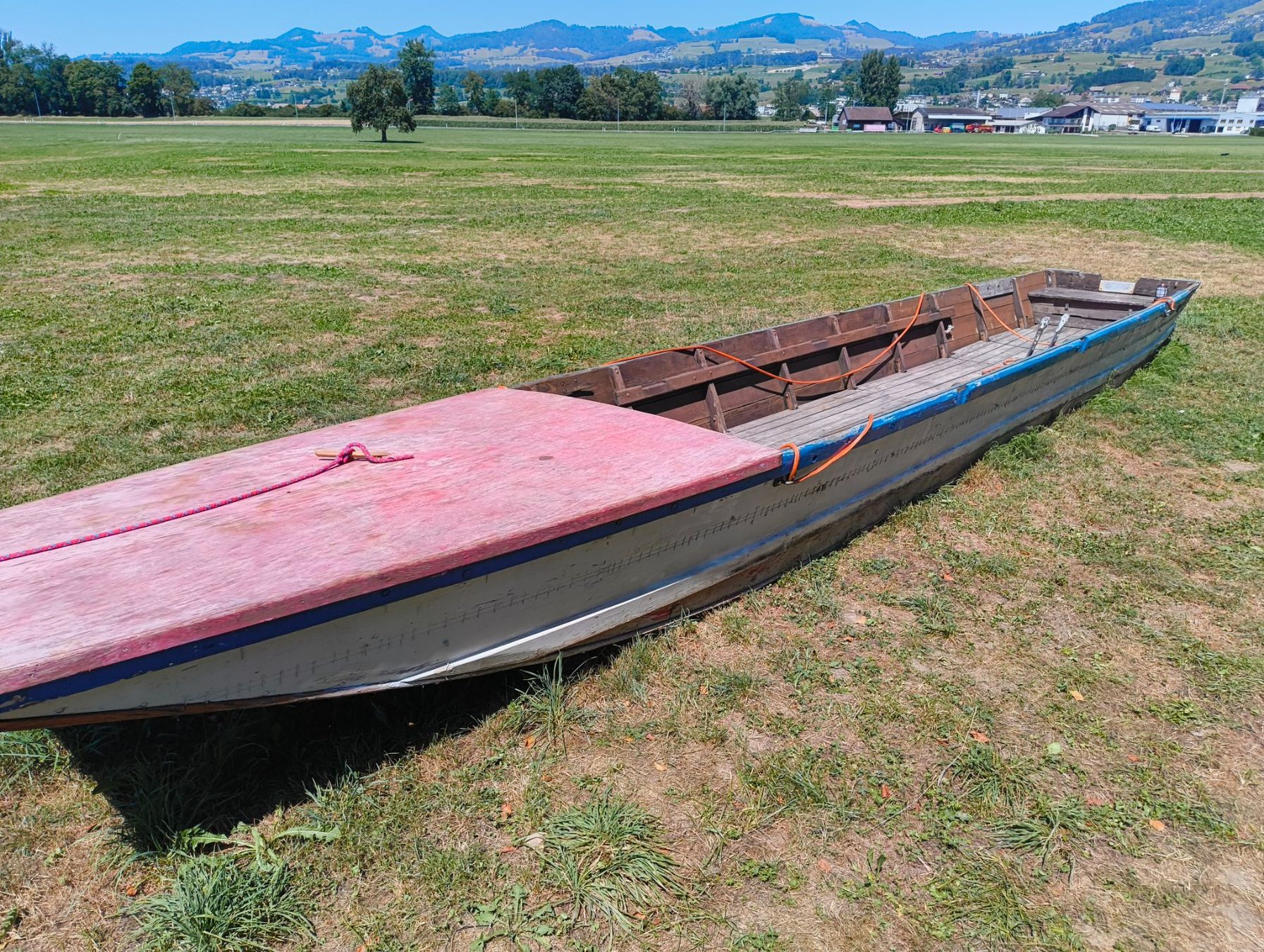 Boote: Holz übersetzboot – Gebraucht aus Kaltbrunn von leo.vogel