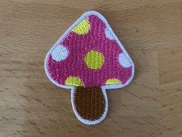 Champignon Pilz Fungo Patch Sticker Aufnäher 6