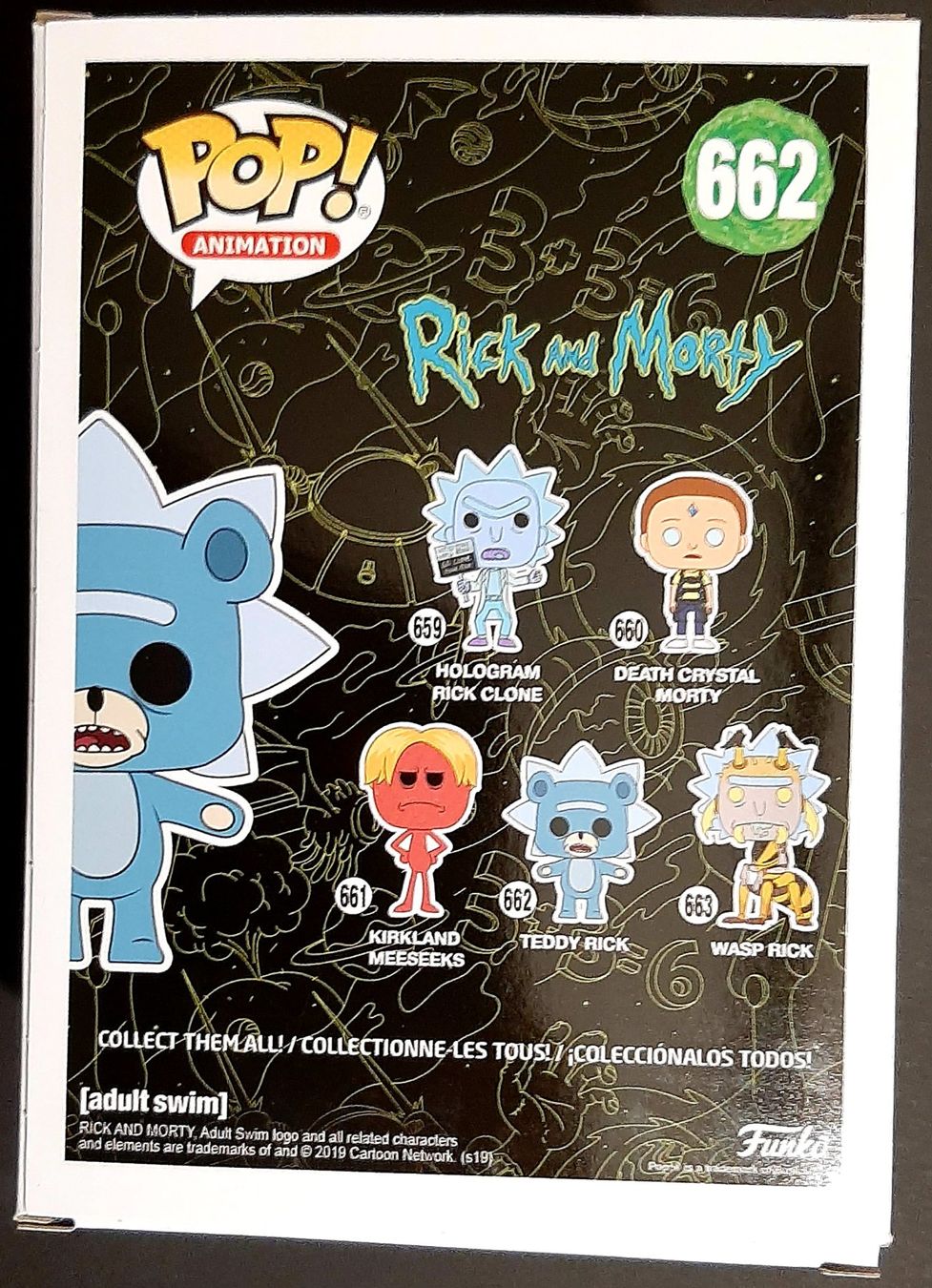 Funko Statuette: Funko Pop Rick and Morty  Teddy Rick CHASE – Nuovo e nell'imballaggio originale da Montet (Glâne) venduto da KOADA 1
