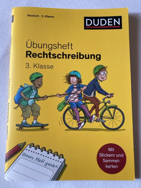 Duden Rechtschreibung 3. Klasse - Übungsheft neuwertig (Neu (gemäss
