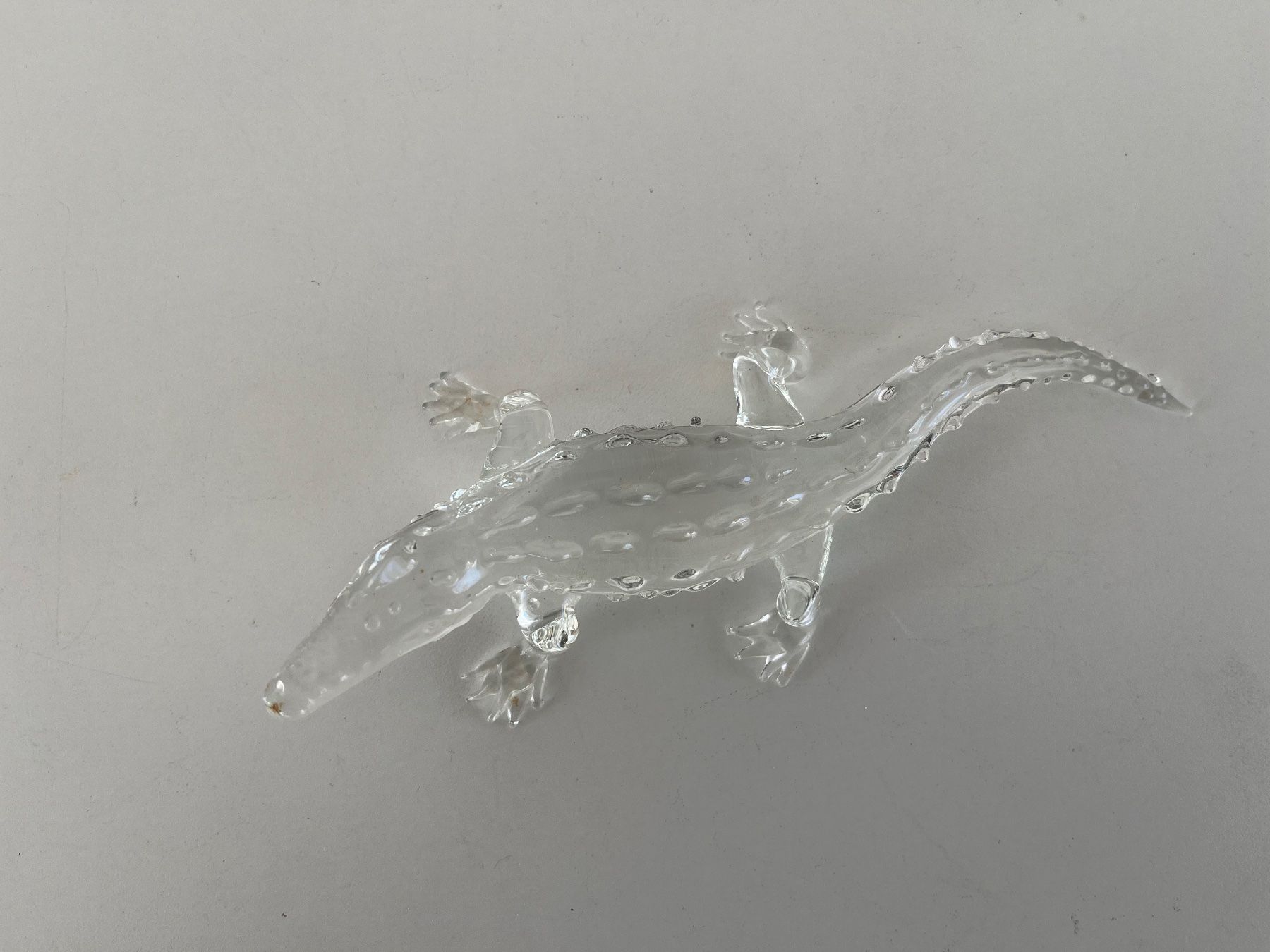 Statuette: Krokodil aus Glas – Usato da Wetzikon ZH venduto da seli03 2