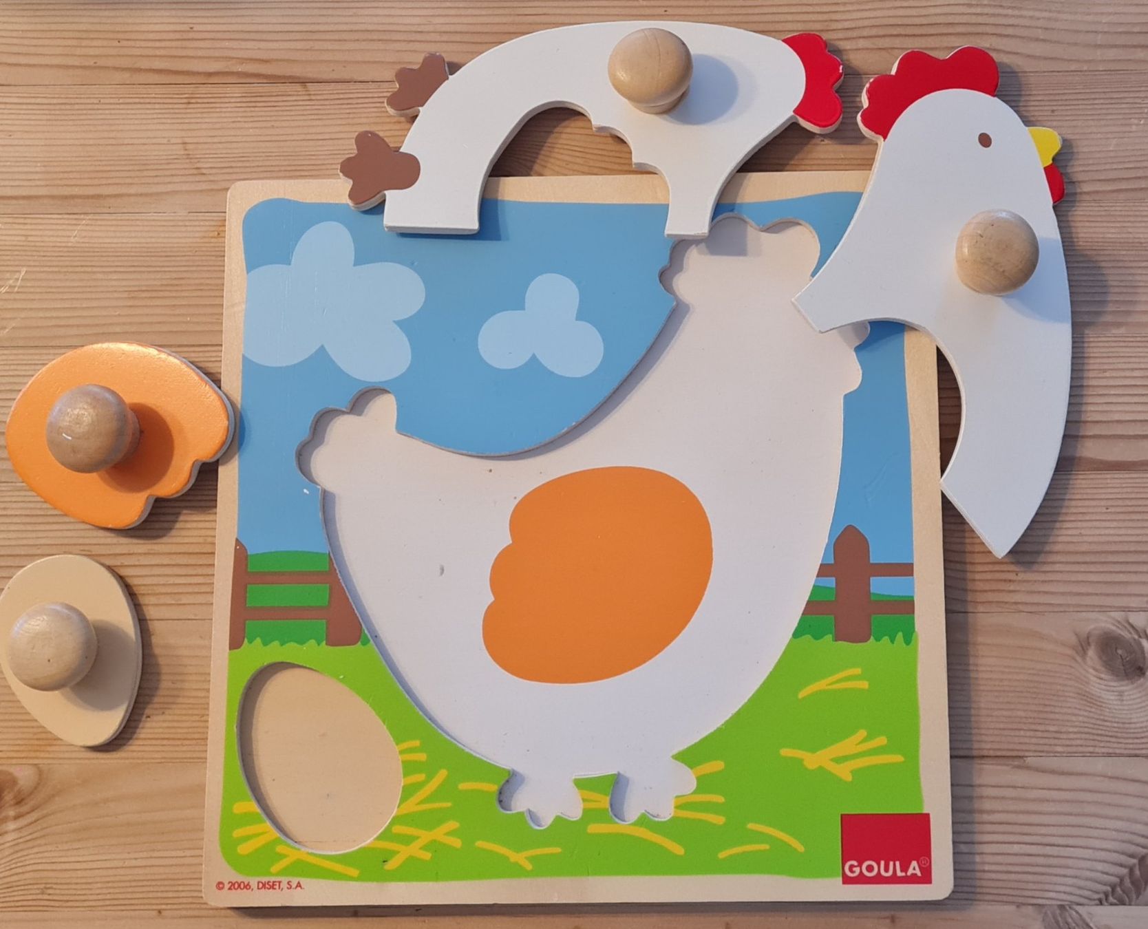 Puzzle: Puzzle Holz Huhn – Usato da Beinwil Freiamt venduto da tafa8 1