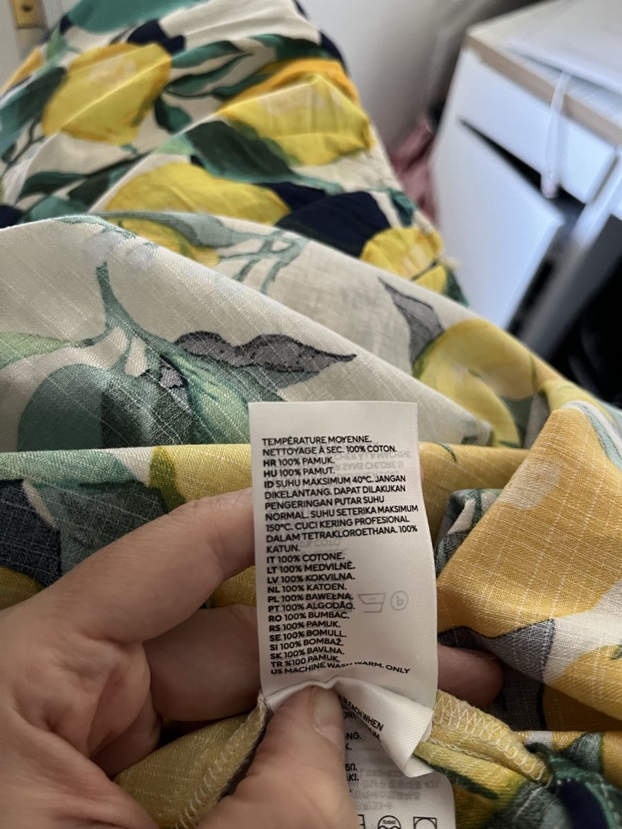H&M Kleider: 100% Baumwolle Kleid mit Blumenmuster – Neu und originalverpackt aus Allschwil von eyl_bb8q 6