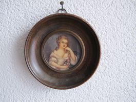 antikes miniatur Portrait
