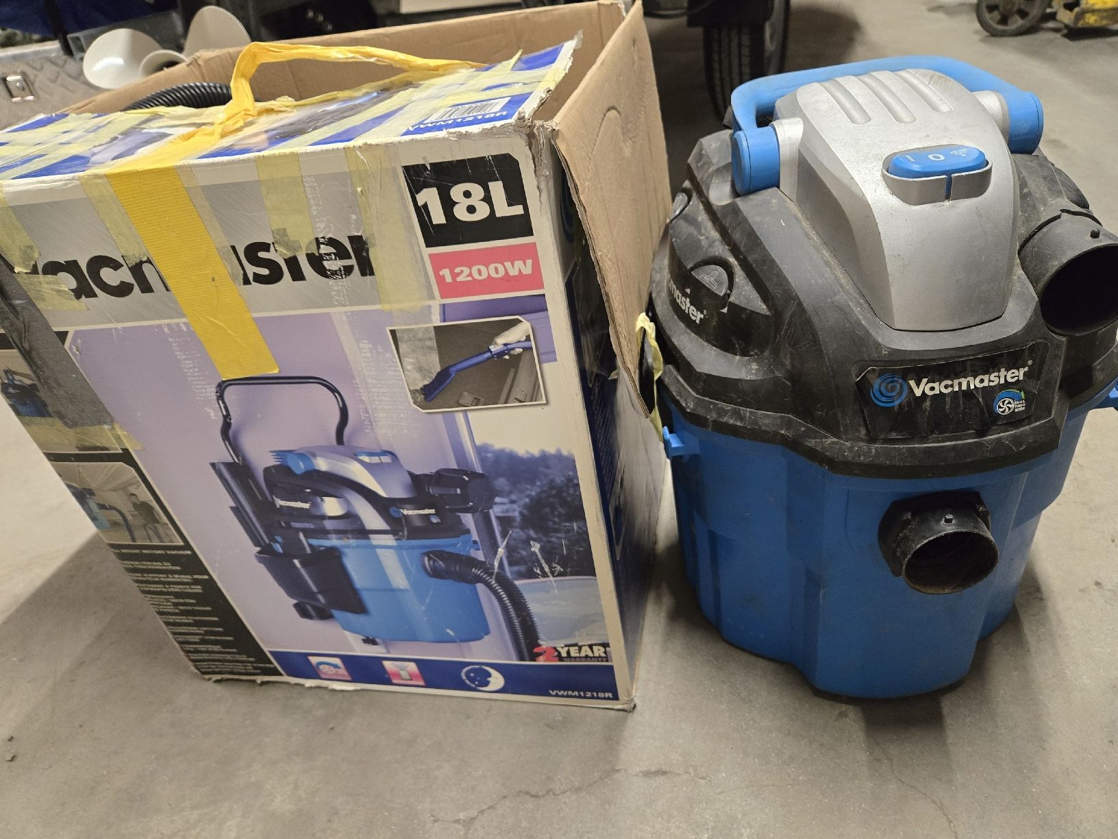 Aspirapolveri & Accessori: Vacmaster Industriesauger 18L Vakuumsauger – Usato da Gutenburg venduto da shinobi0072