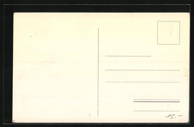 Cartoline postali: Münchenstein, Wandgemälde im Gemeindes – Usato da Berlin venduto da bartko-reher 1