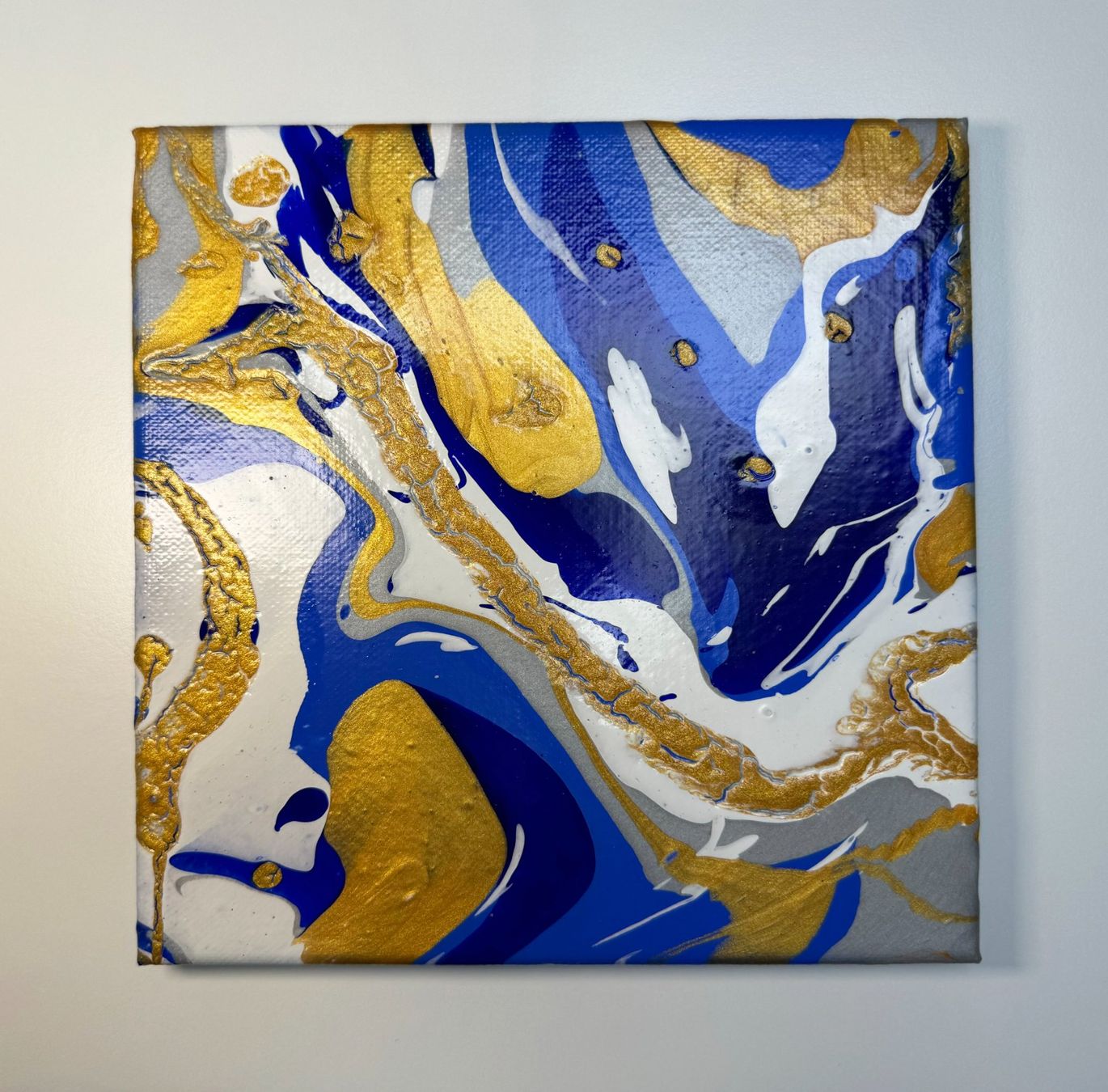Dipinti: Acryl-Flüssigmalerei, quadratisch – Usato da Schlieren venduto da MayaSheng1983
