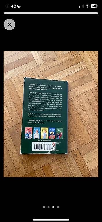 Libri: Cannery Row - John Steinbeck – Usato da Bern venduto da aij_cs5m 1