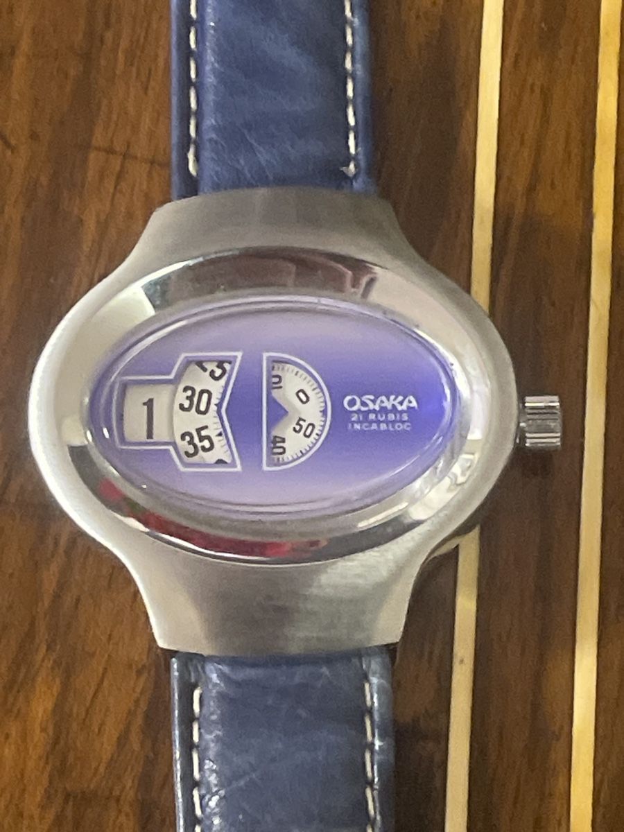 Swiss Orologi: Original 70er Osaka Automatic Vintage Jump hour – Nuovo (secondo la descrizione) da Untersiggenthal venduto da kaanzurich