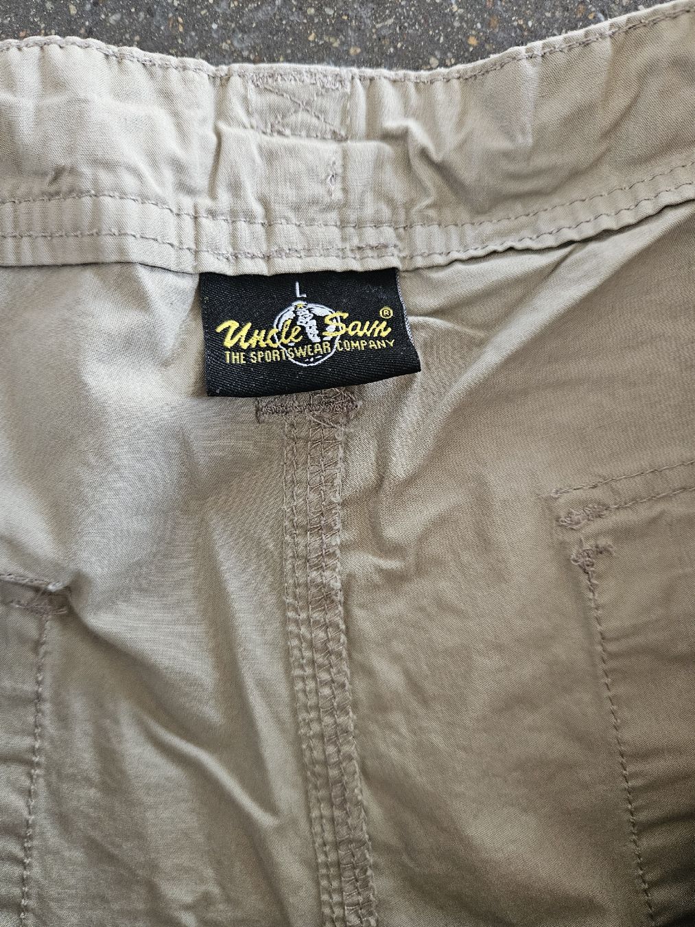 Pantaloni: Uncle Sam Cargo Hose Beige, Grösse L – Nuovo (secondo la descrizione) da Anwil venduto da tamoos 3