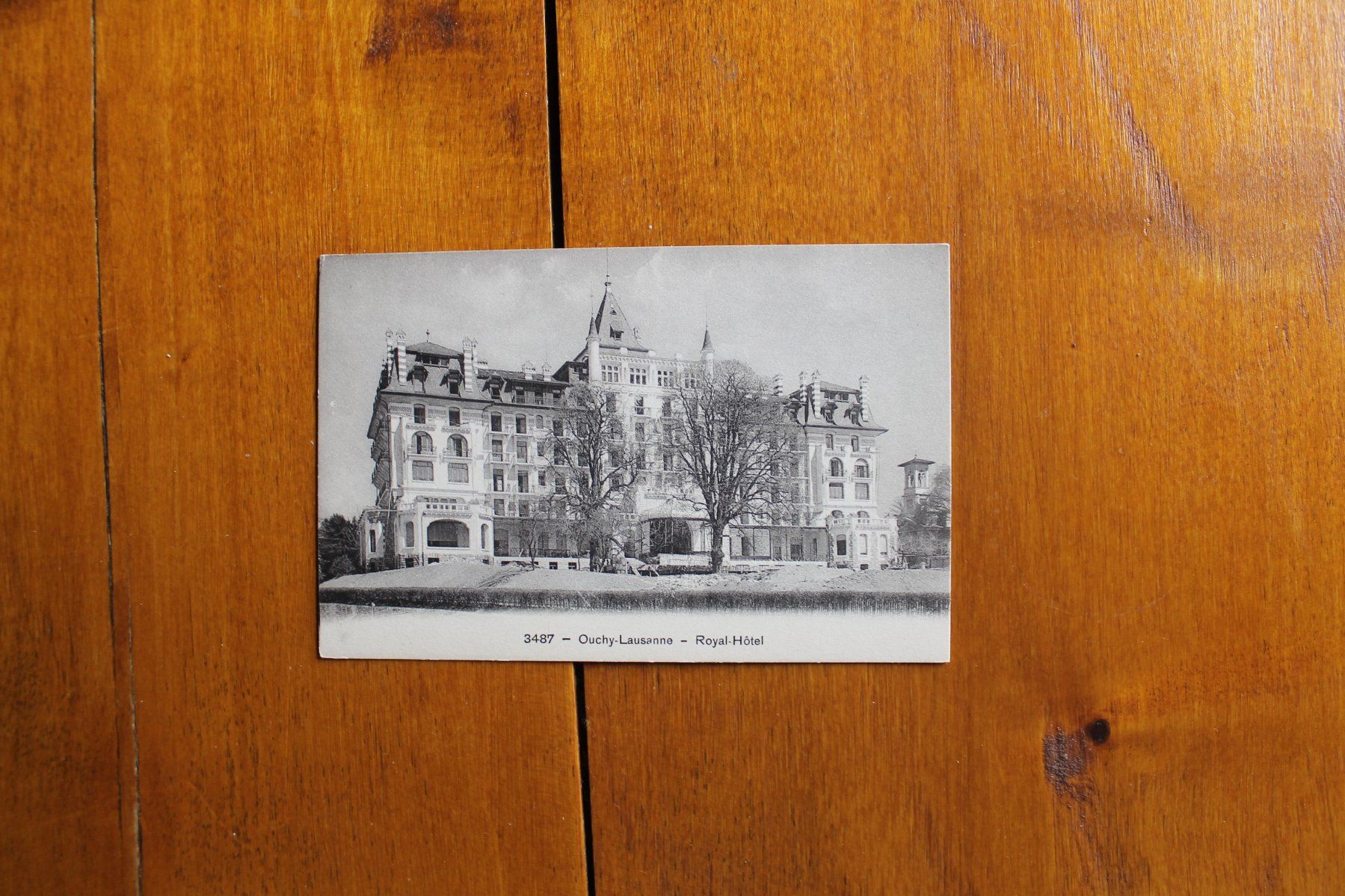 Cartes postales: AK Ouchy-Lausanne, Royal-Hotel – D'occasion à Oftringen par kambodo
