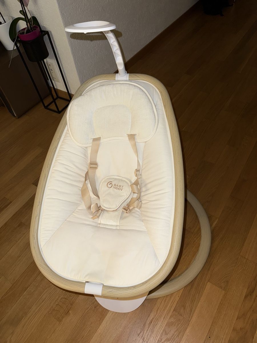 Babymoov Sdraiette & Sdraiette a dondolo: Elektronischer Babyschaukel/Wippe, toller Zustand – Usato da Neuhausen venduto da humacagman 1