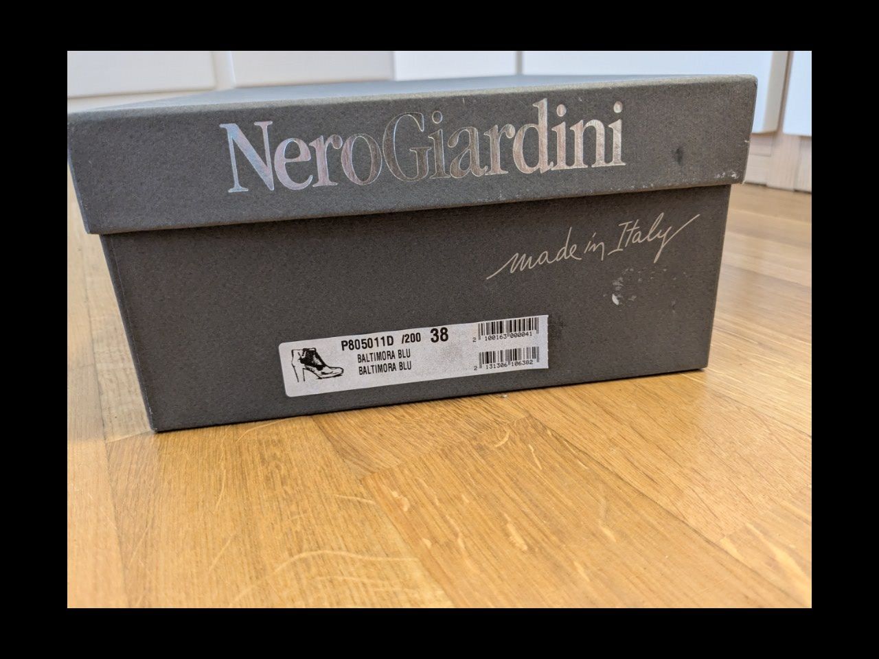 Scarpe da donna: Nero Giardini Ankleboots, Blau, Leider, Gr38 – Usato da Wettingen venduto da wettingen23 1