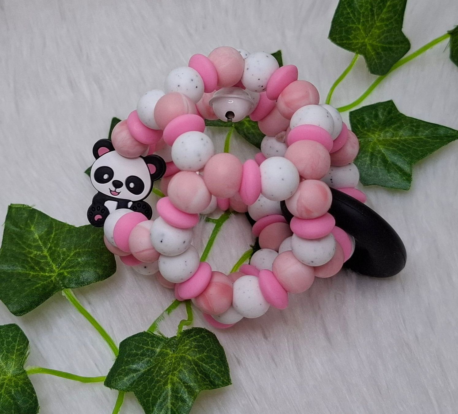 Giocattoli: Motorikball/Greifball Pandabär Rosa oder Blau – Nuovo e nell'imballaggio originale da Oberurnen venduto da rotty80 1