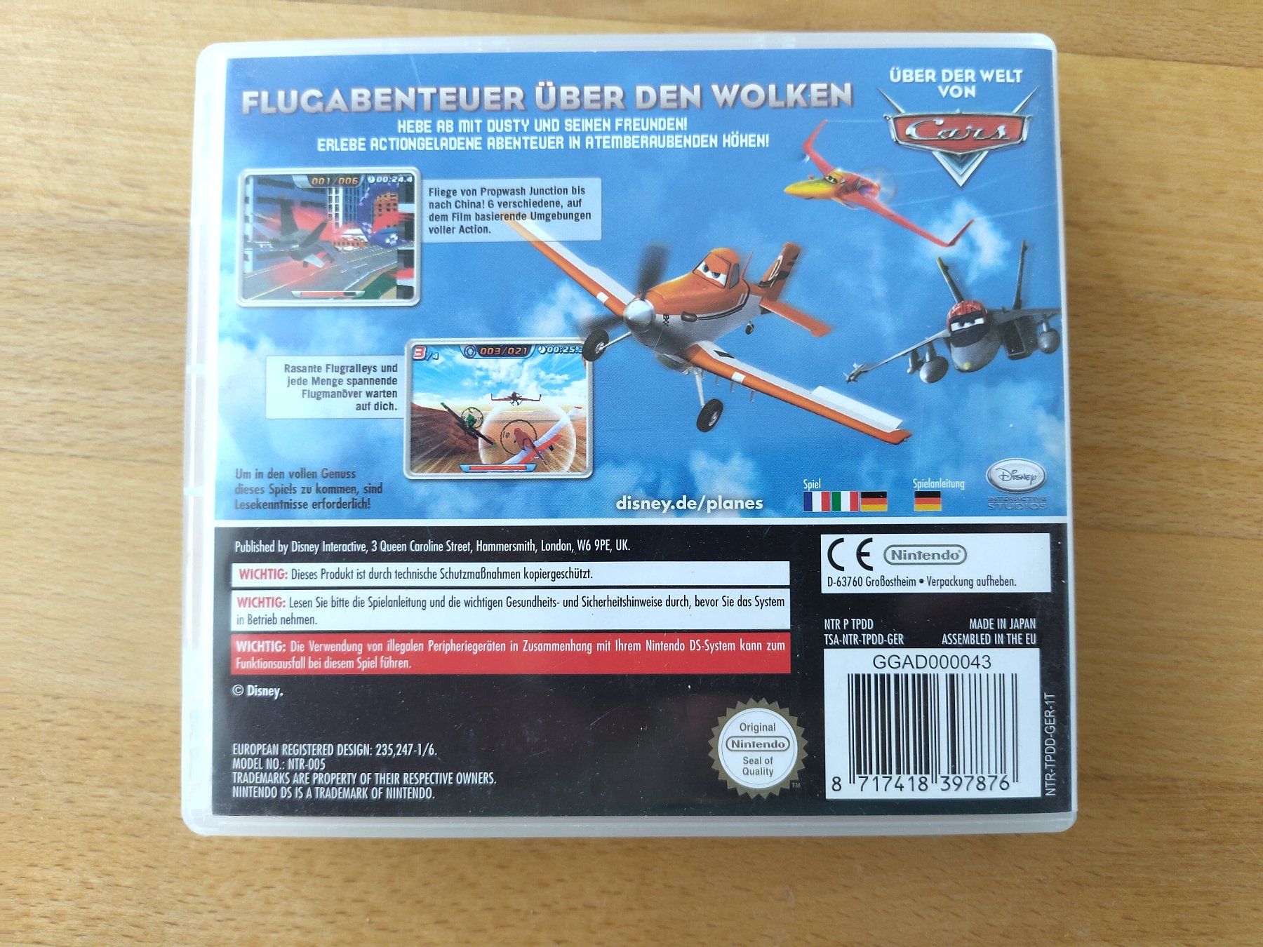 Nintendo Spiele: Disney Planes für Nintendo DS – Gebraucht aus Kloten von SuperRetroPixels 1