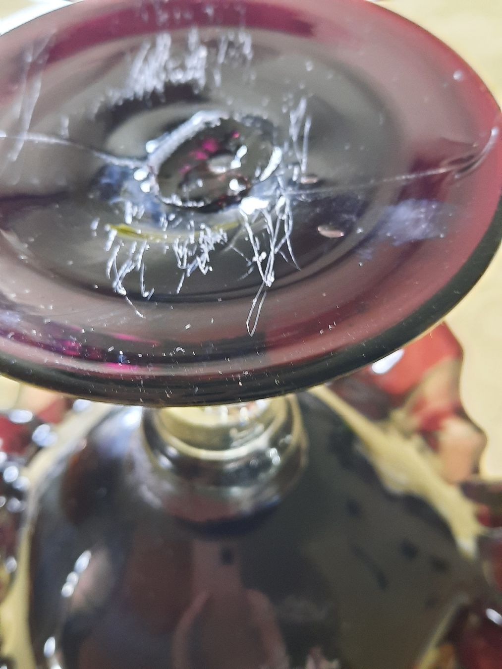 Ciotole: antike Glasschale  mit Wellenrand – Usato da Busswil BE venduto da balu37 6