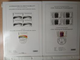 Schweizer Briefmarken Sammlung Ersttagsblaetter Top Zustand!