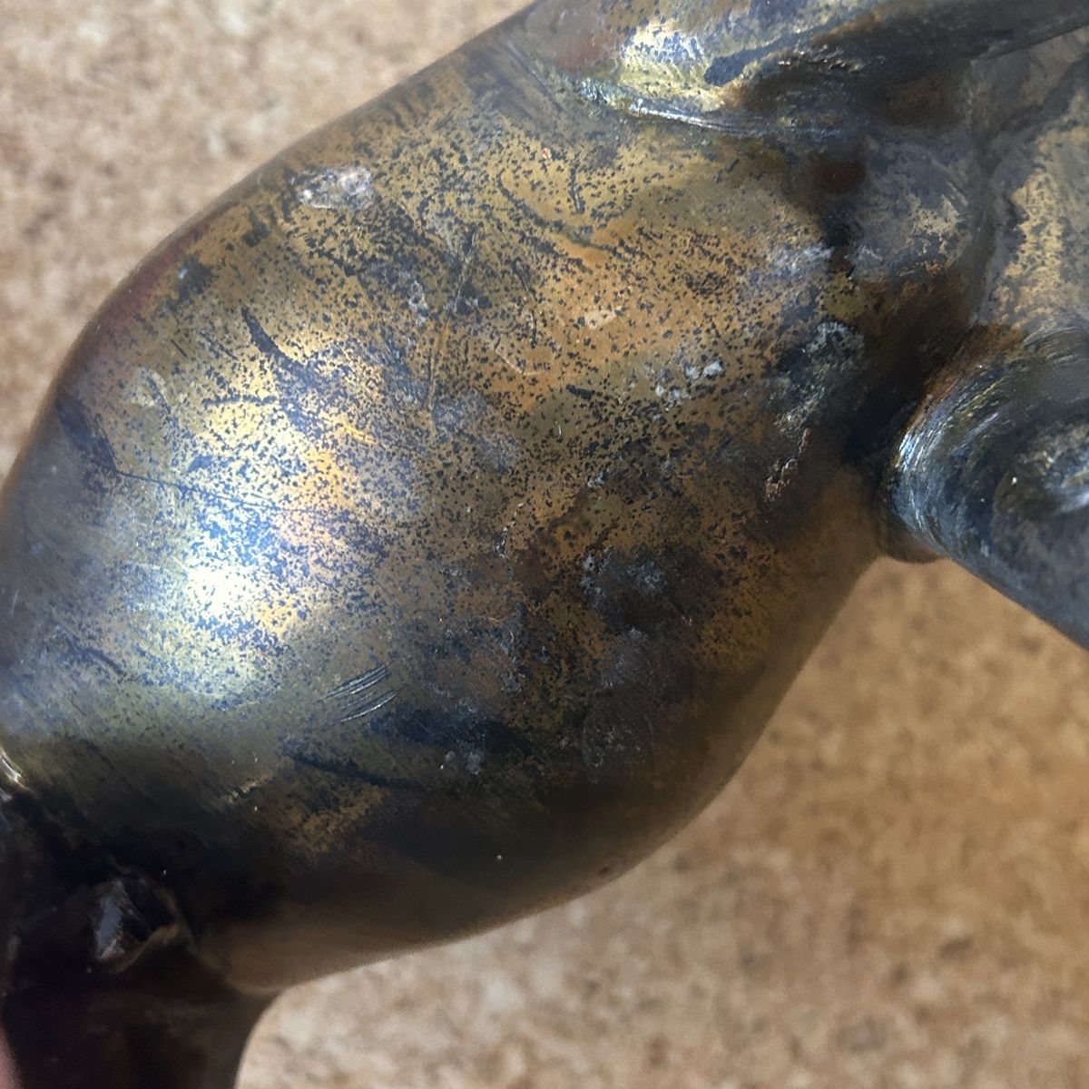 Sculture & Statue: Antike Kamelfigur aus Bronze, Deko gross – Usato da Laufen venduto da belleskulptur 8