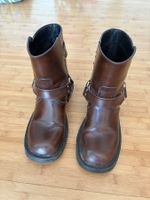Damen Bikerboots braun Grösse 36