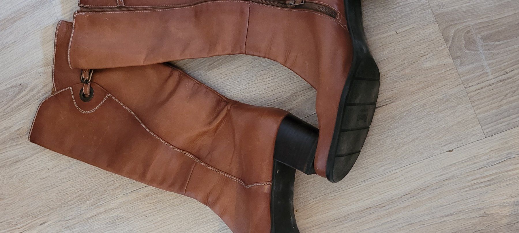 Scarpe da donna: Lederstiefel Damen – Usato da St. Silvester venduto da misterdollar